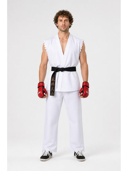 Ken Cosplay Costume: Jacket, Pants, and Belt