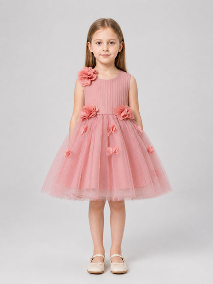 Flower Tutu Dress for Performances and Weddings