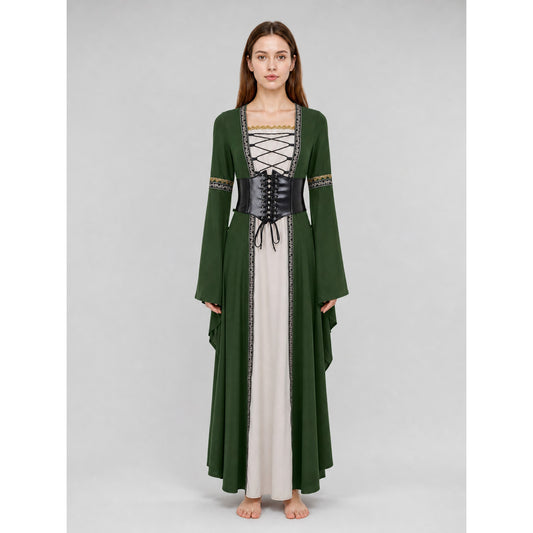 Gothic Medieval-Style Costume Dress