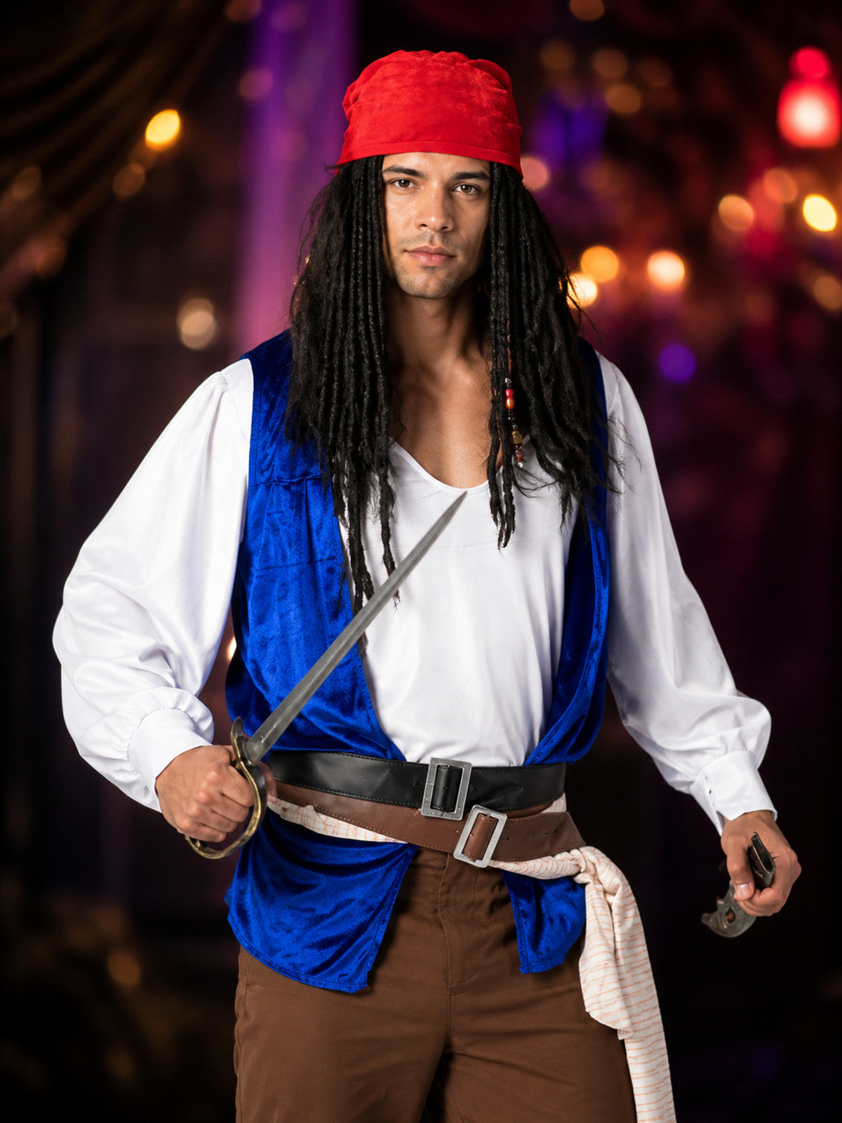 Pirate Costume for Performances and Halloween on-model view