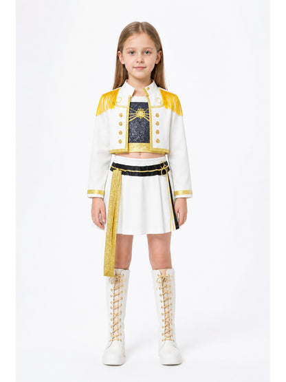 Children's Demon Hunter Stage Costume, 3-Piece main product view