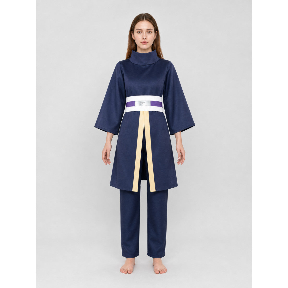 Obito Cosplay Costume: Robe, Pants, and Accessories