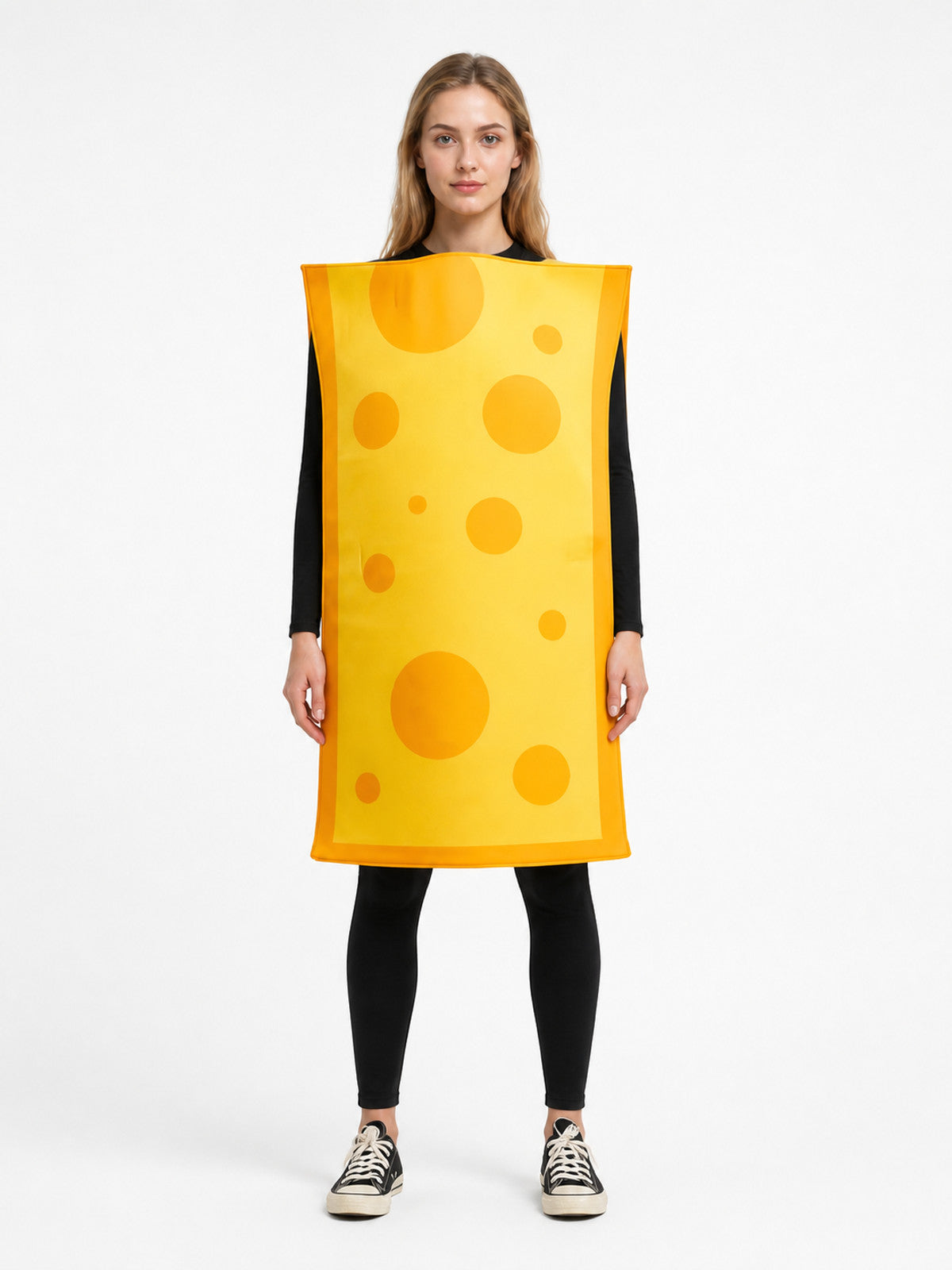 Fried Egg Costume — One-Piece, Loose-Fit front view