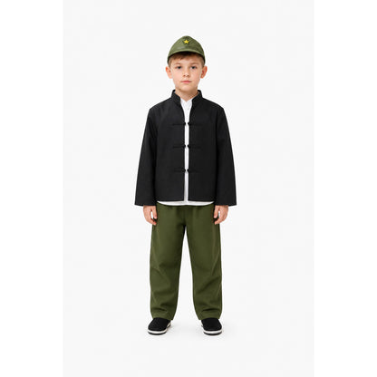 Japanese Soldier Costume with Hat for Stage main product view
