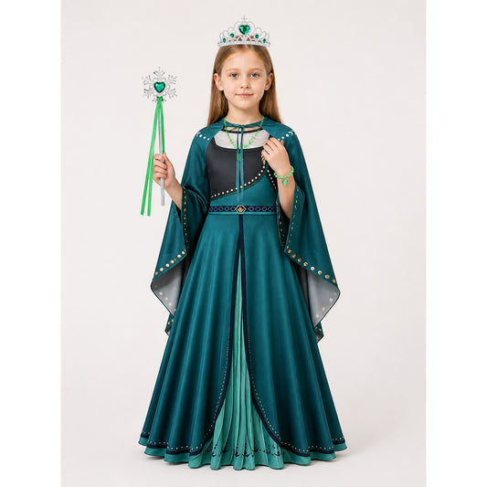 Princess Costume with Cape for Halloween main product view
