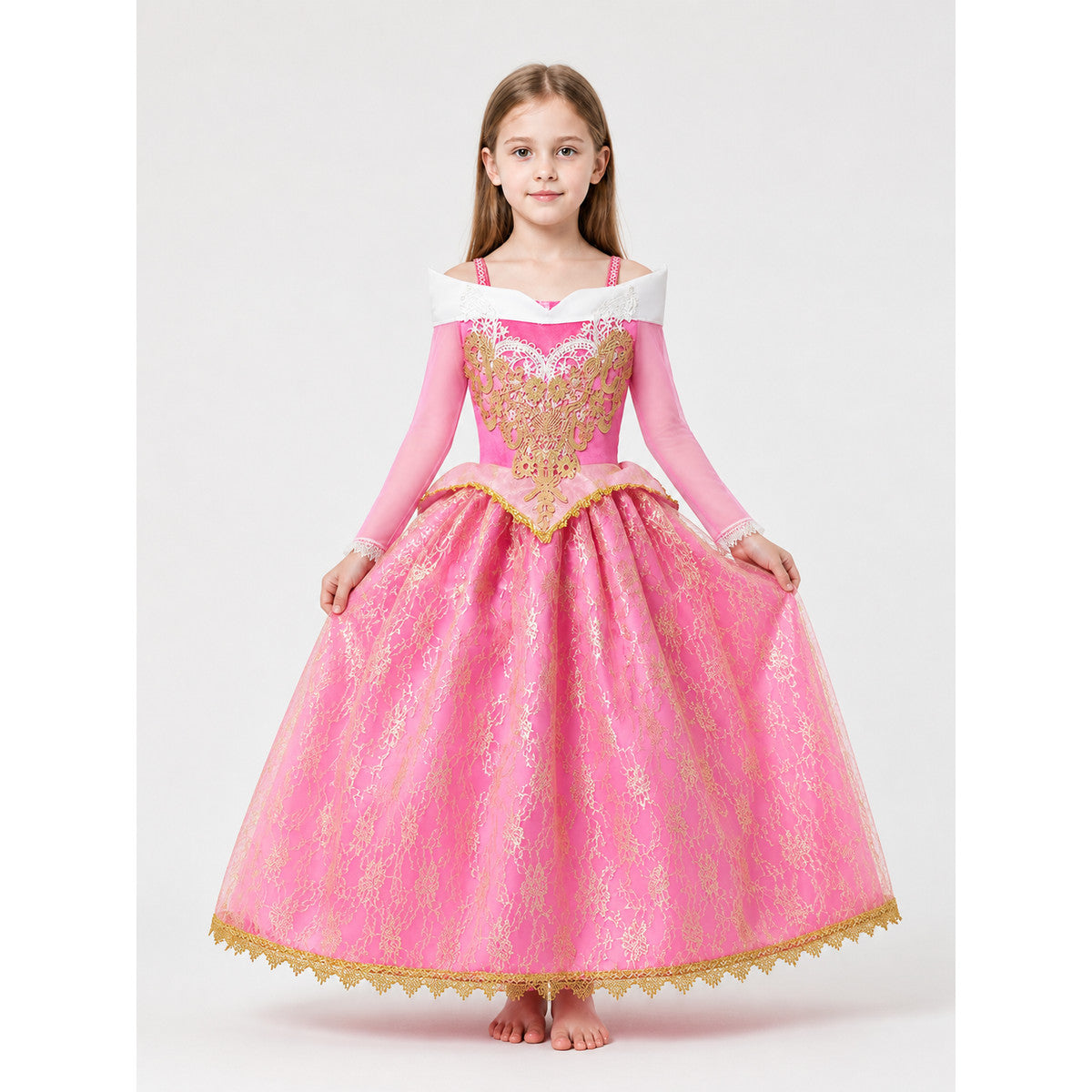 Halloween Princess Costume with a Full Skirt