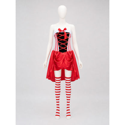 Christmas Cosplay Costume, Stage Outfit front view