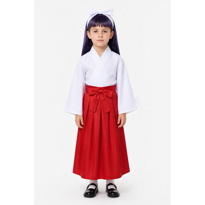 Iori Utahime Cosplay Costume with Wig and Bow main product view