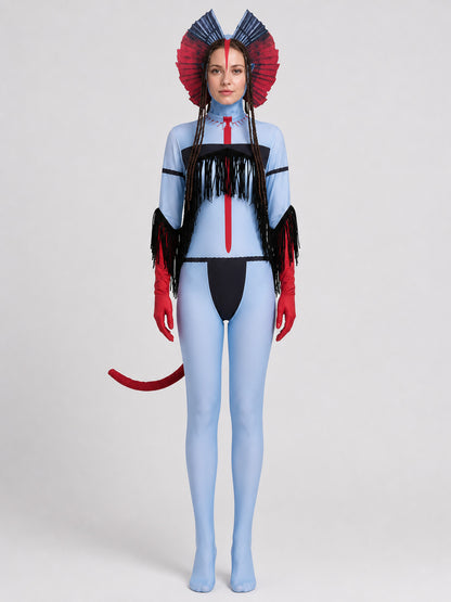 Avatar 3 Cosplay Costume — Jumpsuit with Headpiece