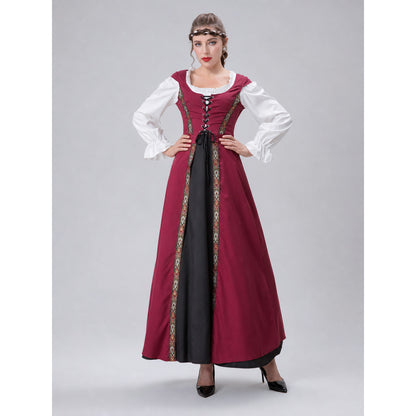 Historical Medieval-Style Cosplay Dress