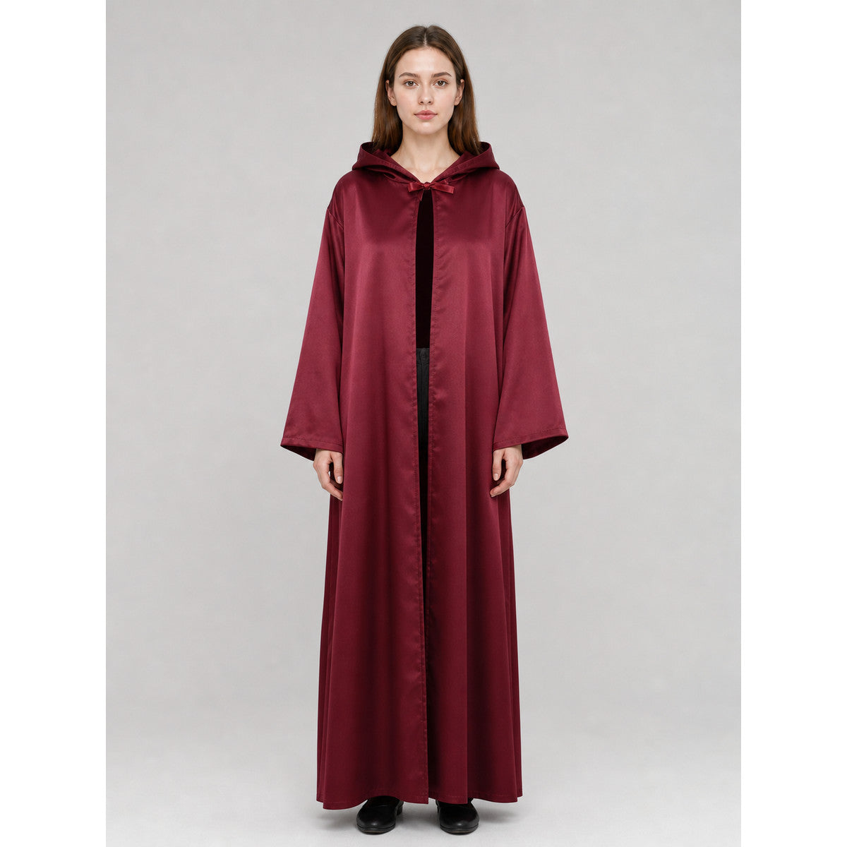 Hooded Cosplay Cloak, Burgundy