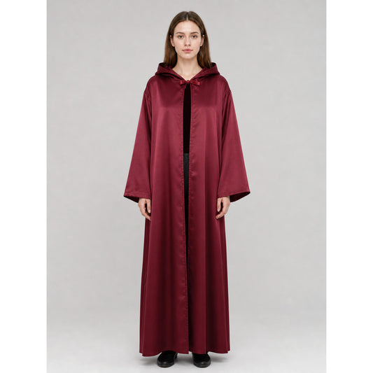 Hooded Cosplay Cloak, Burgundy