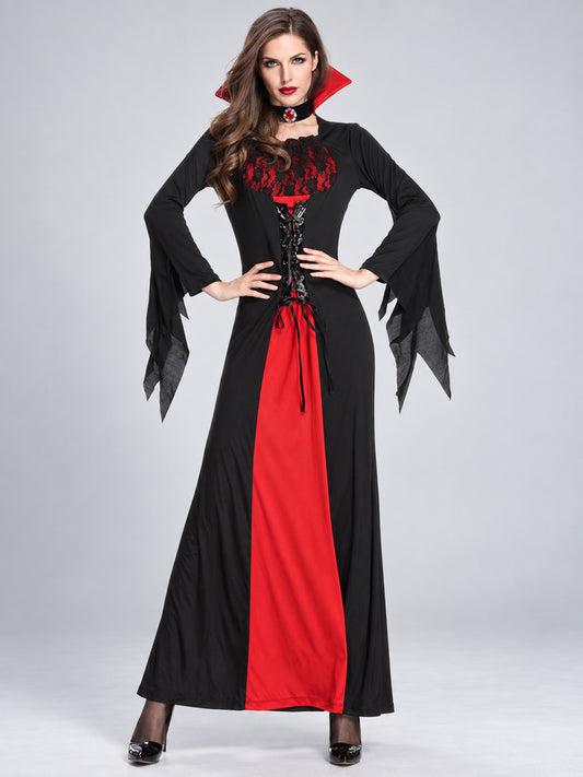 Vampire High-Neck Carnival Dress