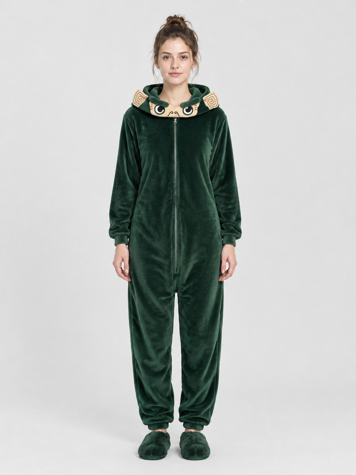 Animal Hooded Pajama Jumpsuit