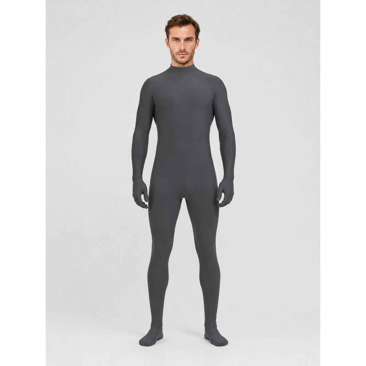 Zentai jumpsuit with covered hands and feet