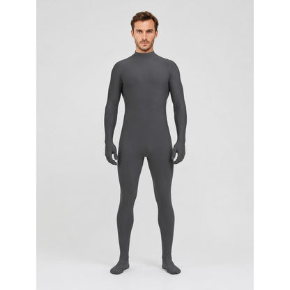 Zentai jumpsuit with covered hands and feet