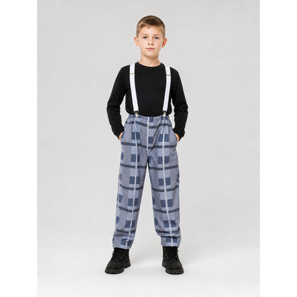 Kids' Pixel Character Cosplay Costume on-model view