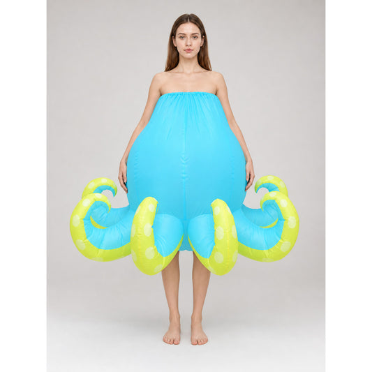 Inflatable Octopus Costume for Halloween and Parties