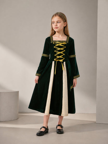 Medieval Cosplay Costume with Bishop Sleeves main product view
