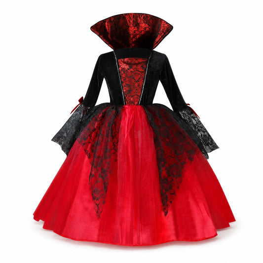 Girls' Stitch Cosplay Dress Cute Cartoon Movie Same-Style Costume for Halloween Carnival Stage Performances & Kids' Dress-Up - Color:As Picture Show 13