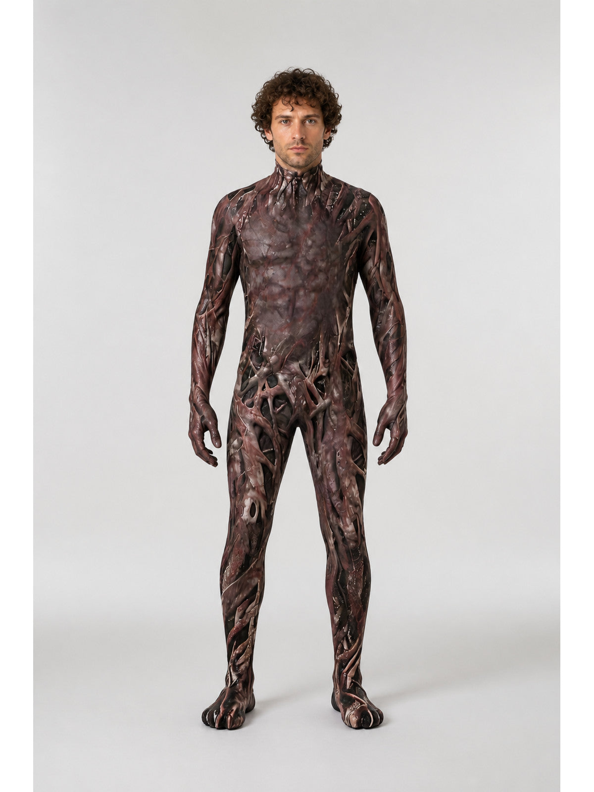 Zombie Costume with Full Jumpsuit main product view