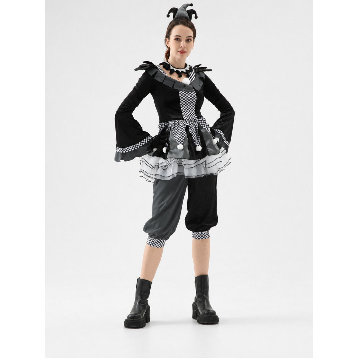 Circus Clown Costume for Halloween Cosplay