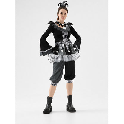 Circus Clown Costume for Halloween Cosplay