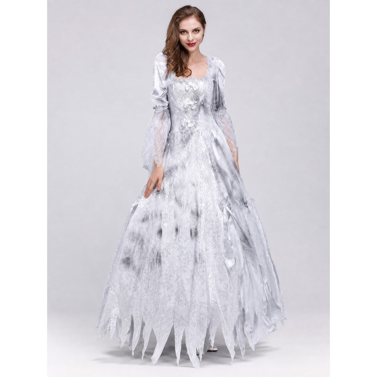Costume: Dress and Petticoat, Lace