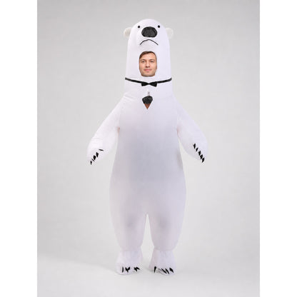 Inflatable Polar Bear Costume for Halloween and Parties