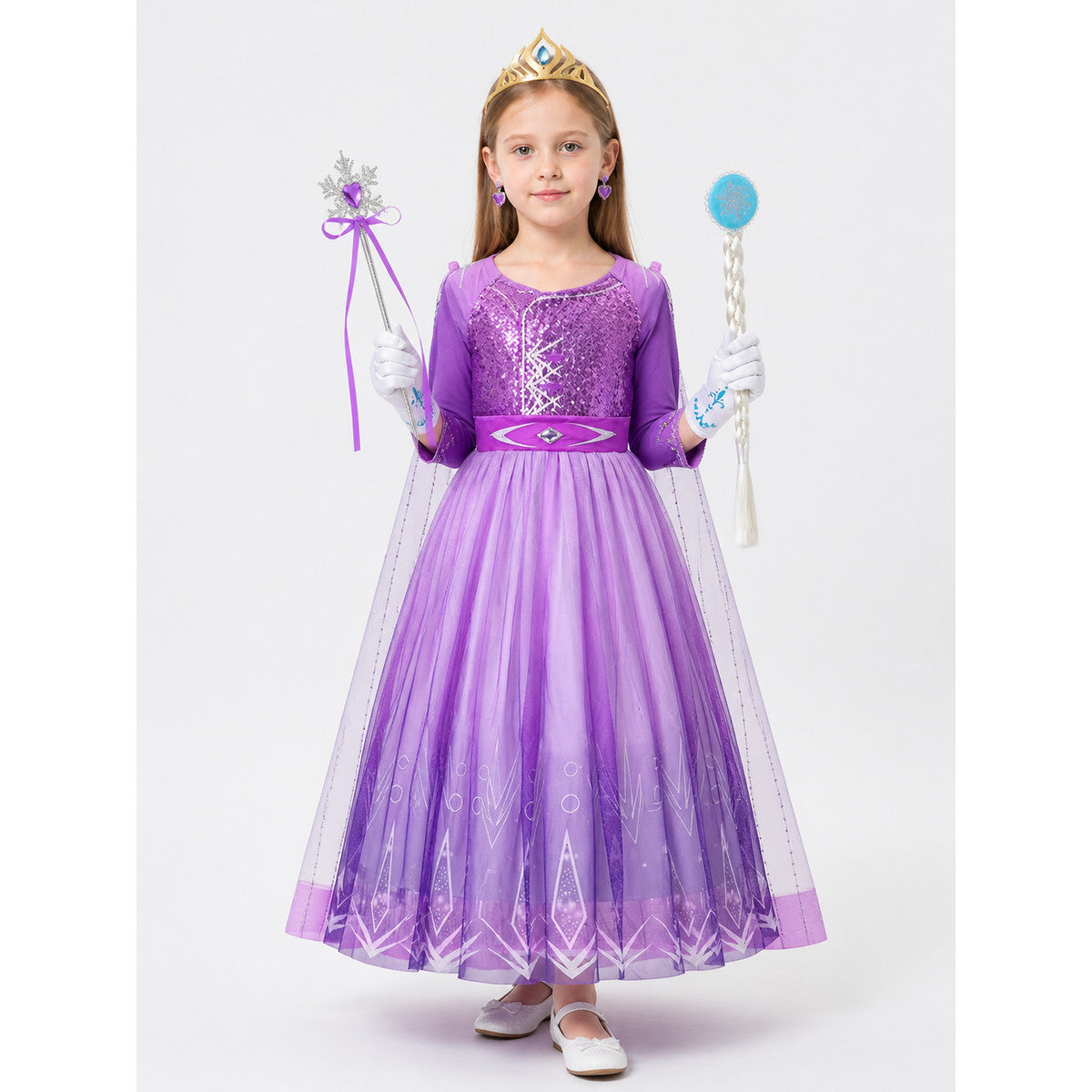 Halloween Snow Princess Costume main product view