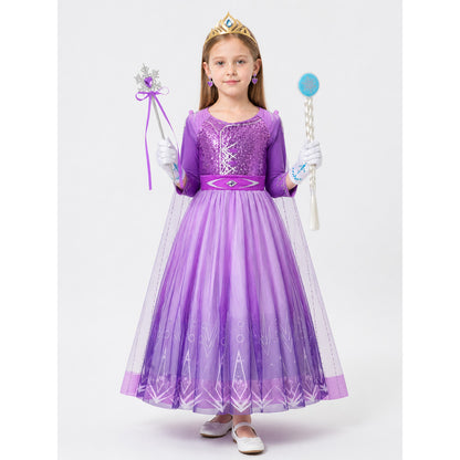 Halloween Snow Princess Costume main product view