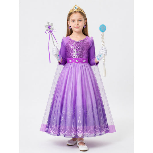 Halloween Snow Princess Costume main product view