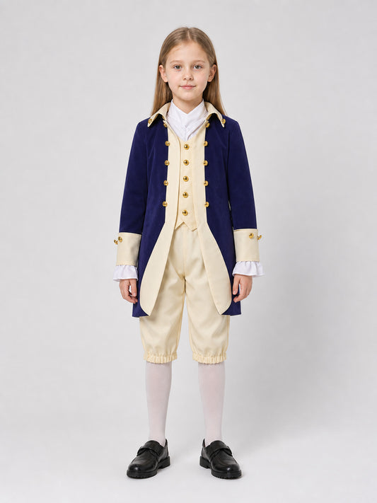 Children’s Historical Costume in 18th-Century Style front view