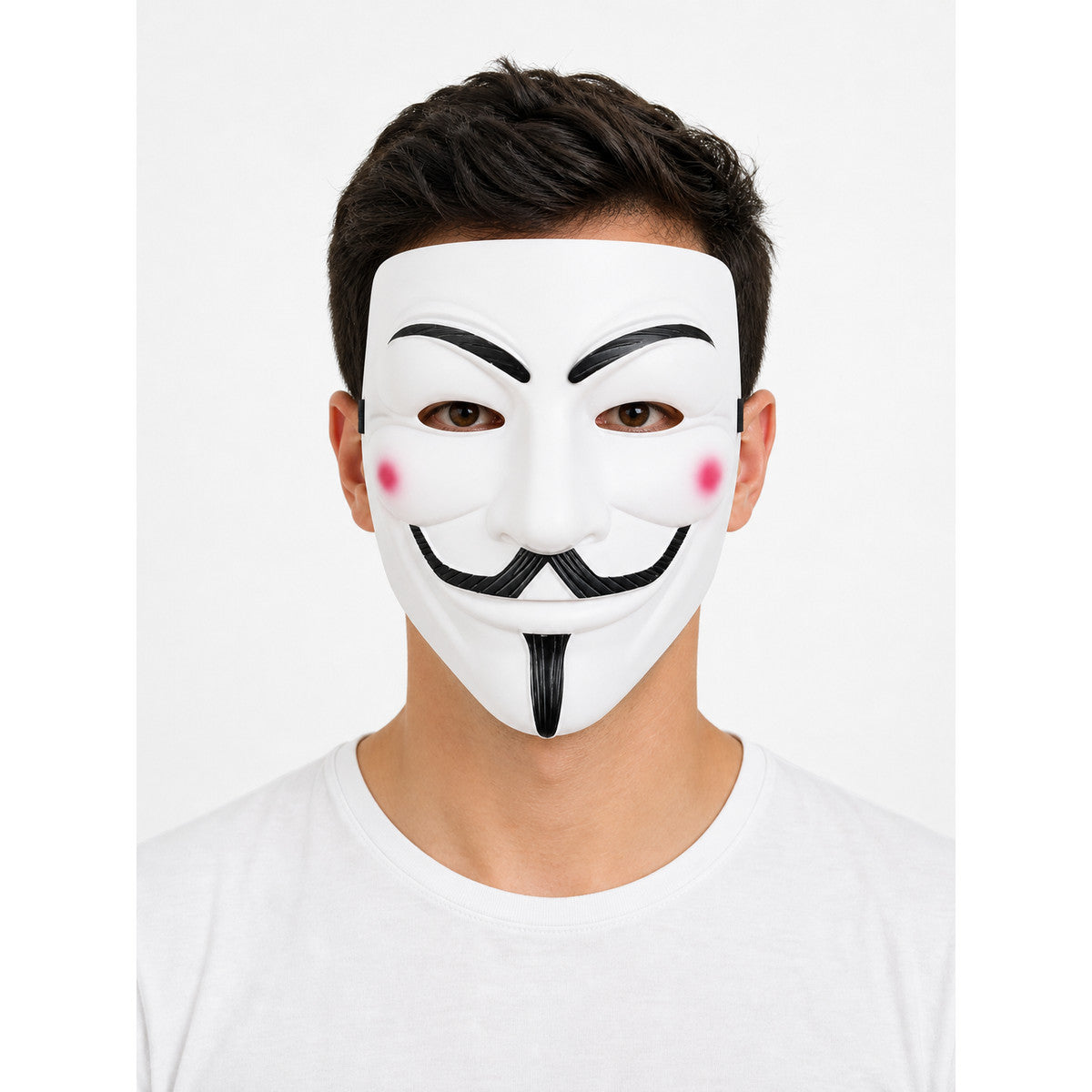 White Halloween Carnival Mask