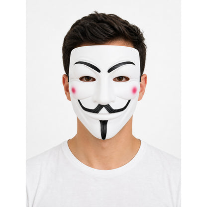 White Halloween Carnival Mask