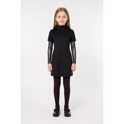 Vampire Costume with Dress and Striped Pants main product view