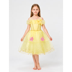 Yellow Princess Costume for Halloween and Cosplay