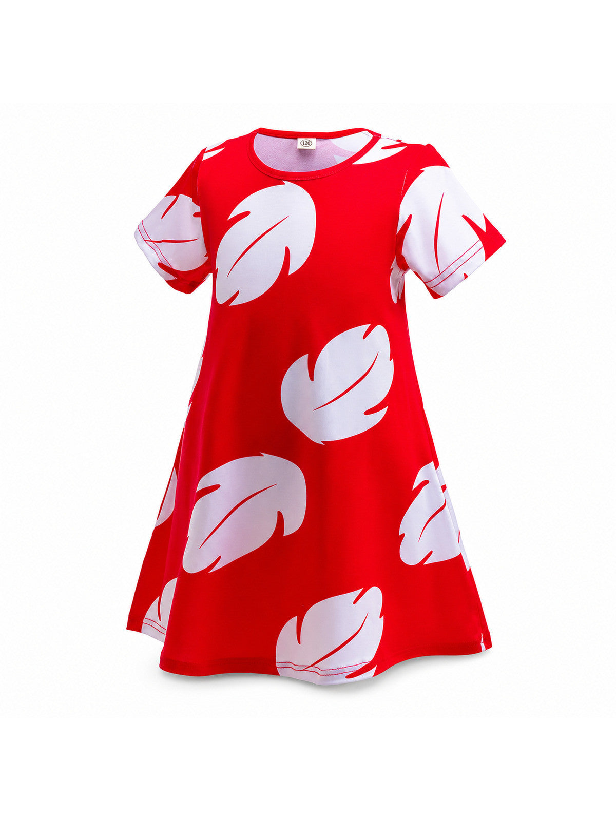 Experiment 626 Lilo Role Play Dress Hawaii Costume Children Red Frock Featured