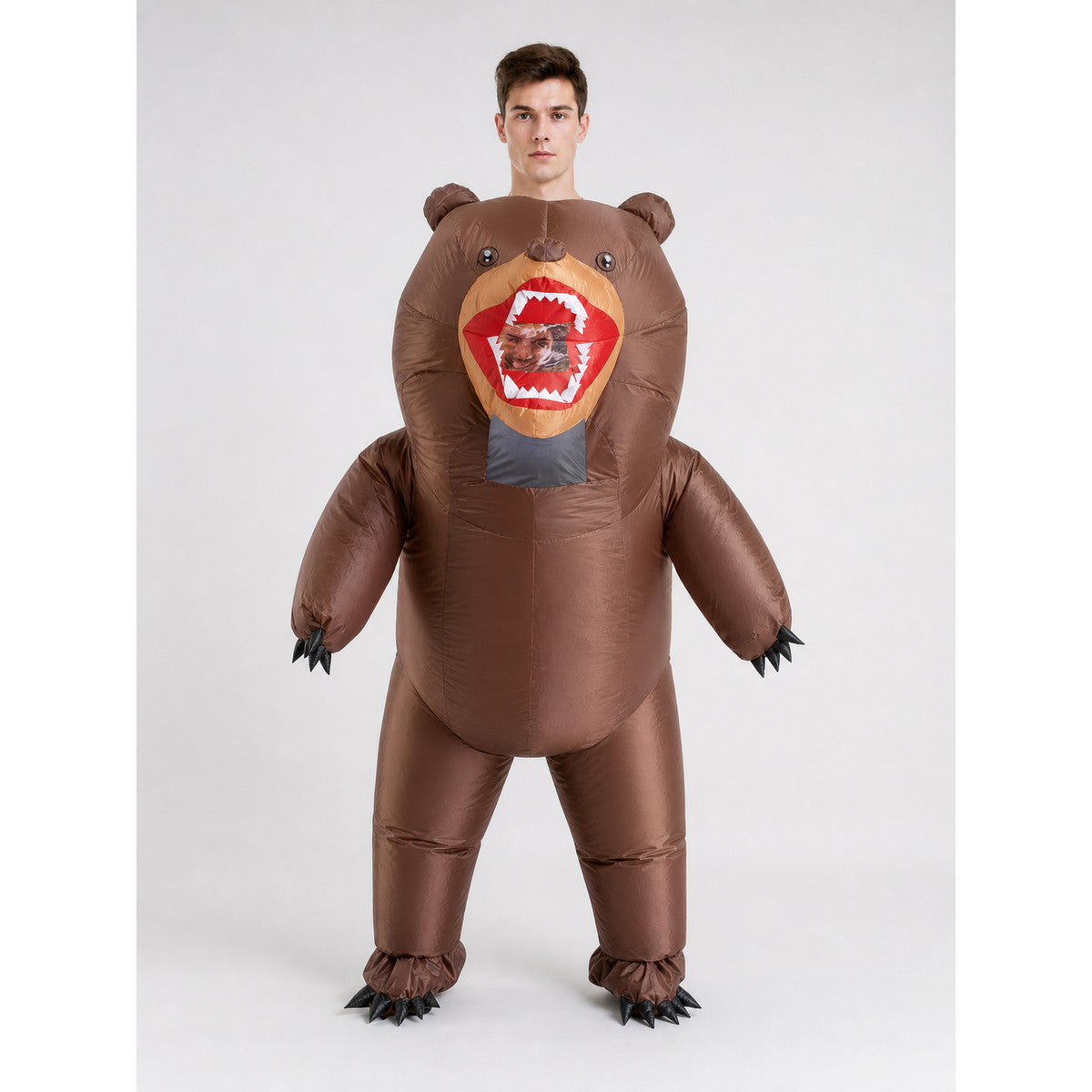 Inflatable Bear Costume for Parties and Photo Shoots front view