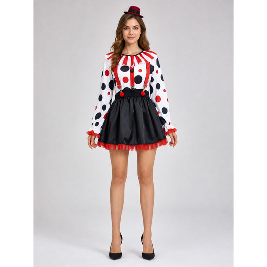 Halloween Clown Costume for Stage Performances