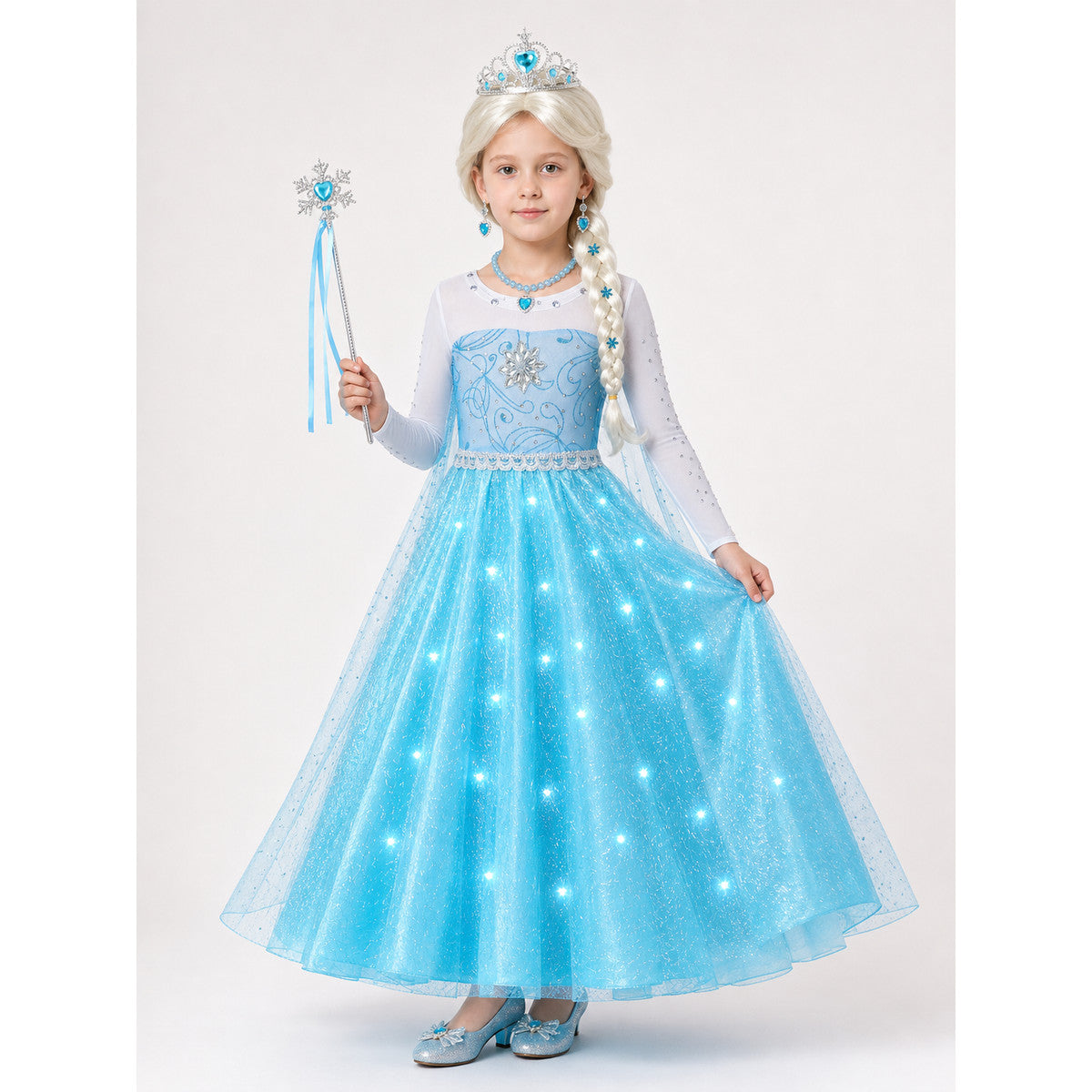 Glowing Princess Costume for Halloween main product view