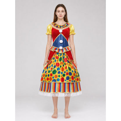 Clown Costume for Parties and the Stage front view