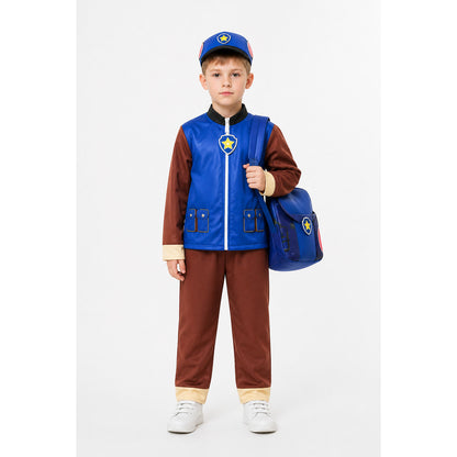 Children's Patrol-Style Costume with Backpack main product view