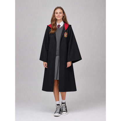 Harry Potter Costume, Black Robe, Red Lining