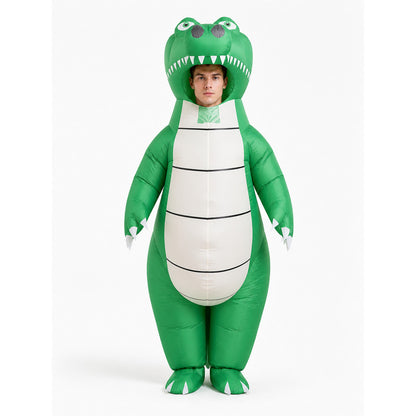 Inflatable Dinosaur Costume for Parties and Carnivals front view
