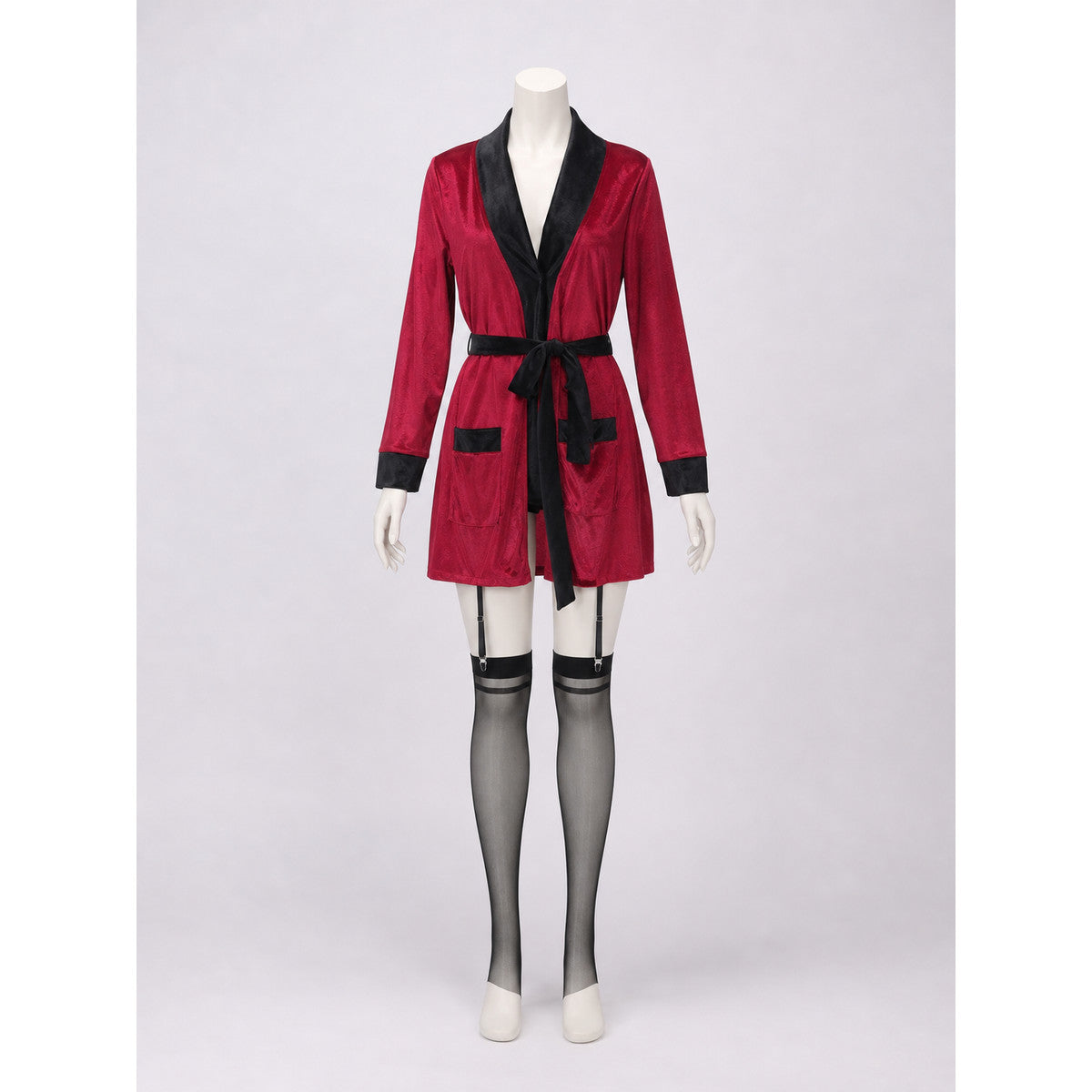 Sailor Costume with Open Front and Belt front view