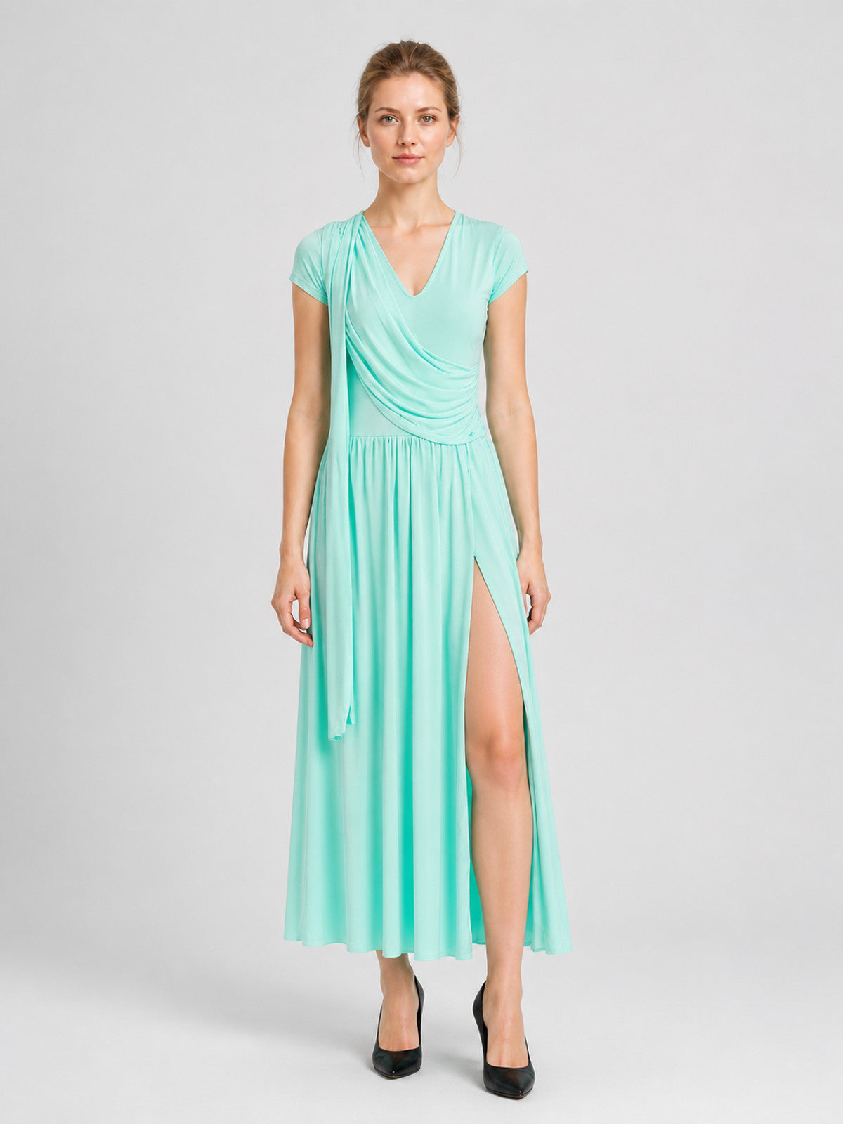 Statue of Liberty Dress for Halloween, Light Turquoise