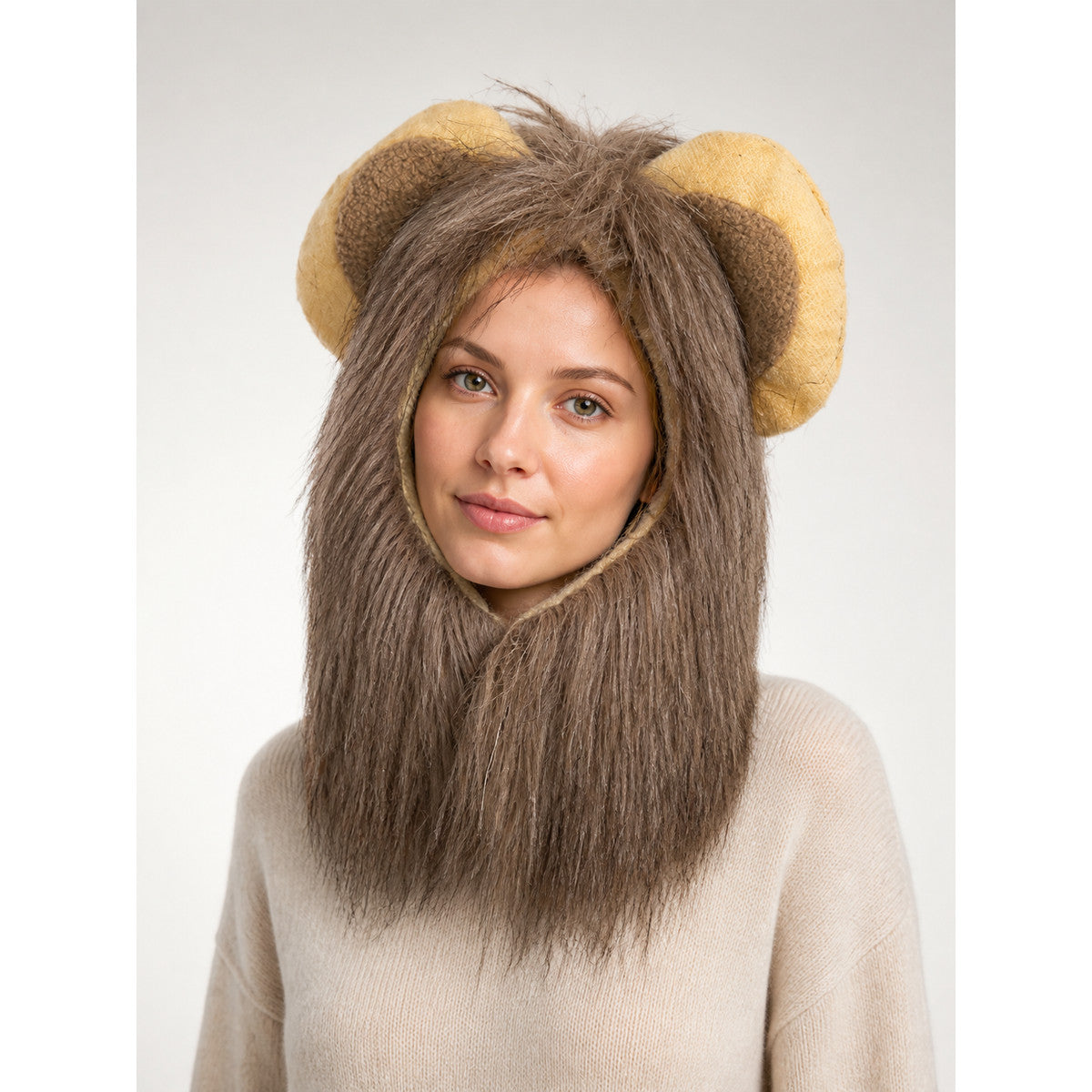 Halloween Carnival Cat Headwear with Mane main product view