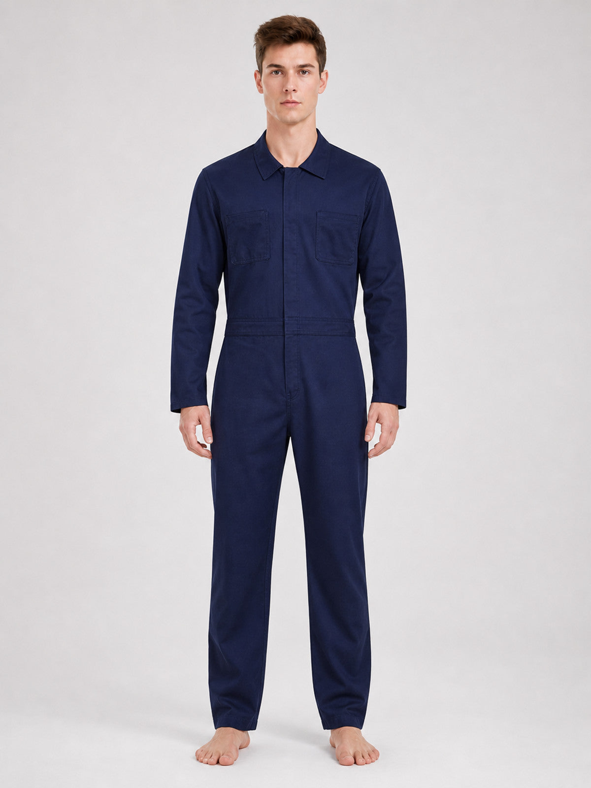 Michael Myers Costume: Mask and Dark Navy Jumpsuit