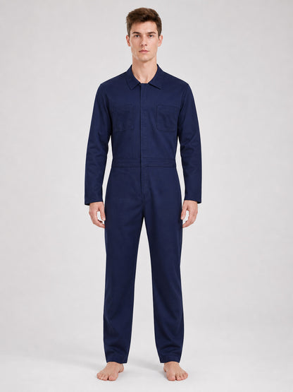 Michael Myers Costume: Mask and Dark Navy Jumpsuit